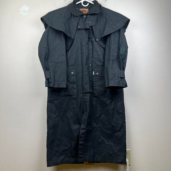 Kakadu Traders AustraliaOilskin Bushman's Jacket Size S